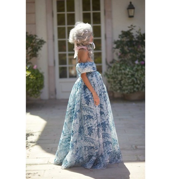 Selkie Louie Toile Puff Gown - XXS - Picture 3 of 7